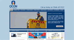 Desktop Screenshot of oconfireandsecurity.co.uk
